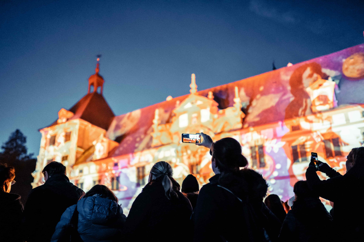 Bild Klanglicht im Schloss Eggenberg (c) Alex Koch